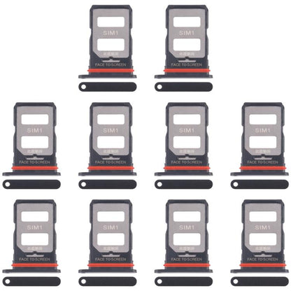 For Xiaomi 14T 5G 10pcs Original SIM Card Tray + SIM Card Tray (Black) - Card Tray by buy2fix | Online Shopping UK | buy2fix