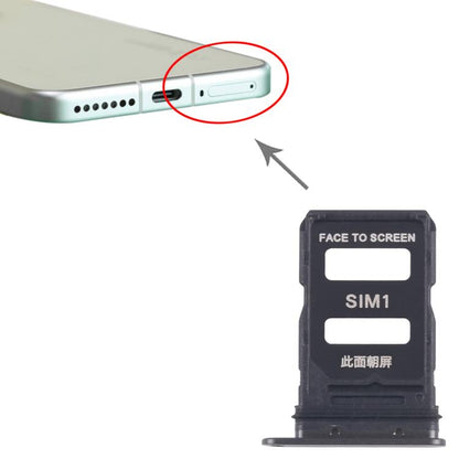 For Xiaomi 15 10pcs Original SIM Card Tray + SIM Card Tray (Black) - Card Tray by buy2fix | Online Shopping UK | buy2fix