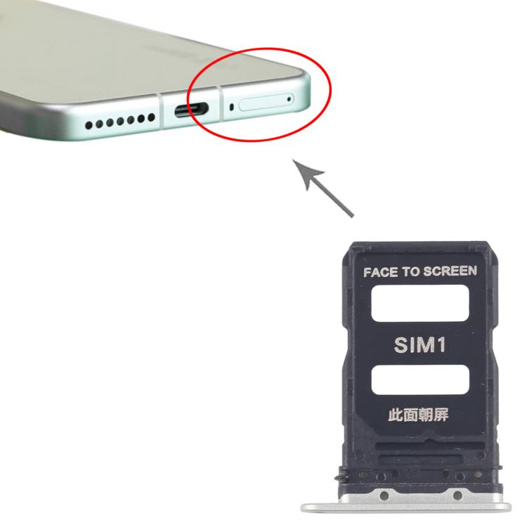 For Xiaomi 15 10pcs Original SIM Card Tray + SIM Card Tray (Green) - Card Tray by buy2fix | Online Shopping UK | buy2fix