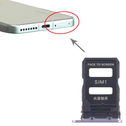 For Xiaomi 15 10pcs Original SIM Card Tray + SIM Card Tray (Blue) - Card Tray by buy2fix | Online Shopping UK | buy2fix