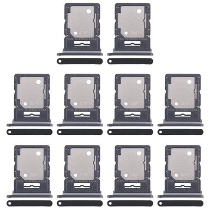 For Xiaomi Redmi Note 14 5G 10pcs Original SIM + SIM / Micro SD Card Tray (Black) - Card Tray by buy2fix | Online Shopping UK | buy2fix