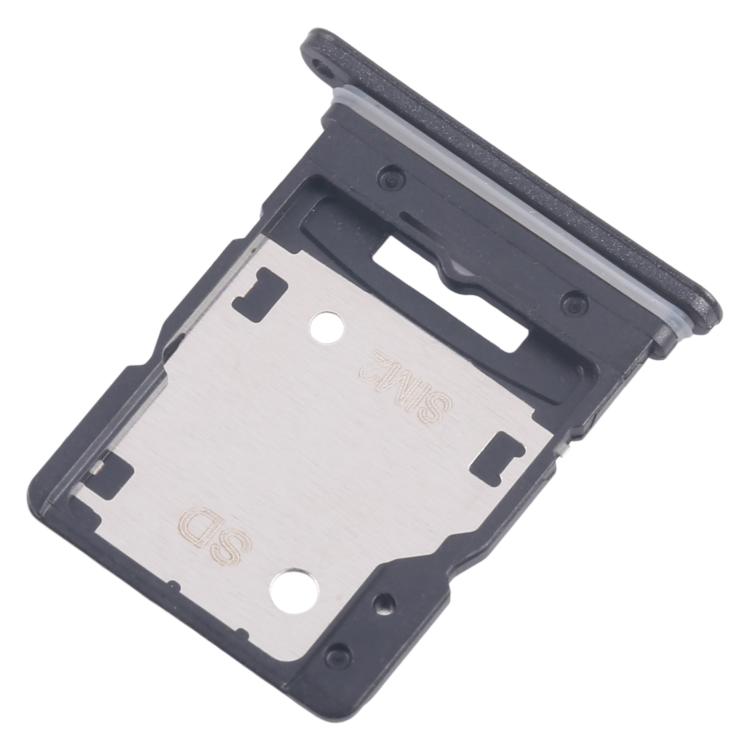 For Xiaomi Redmi Note 14 5G 10pcs Original SIM + SIM / Micro SD Card Tray (Black) - Card Tray by buy2fix | Online Shopping UK | buy2fix