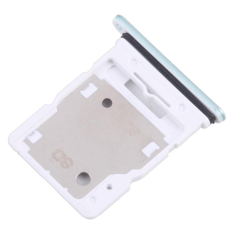 For Xiaomi Redmi Note 14 5G 10pcs Original SIM + SIM / Micro SD Card Tray (Light Green) - Card Tray by buy2fix | Online Shopping UK | buy2fix