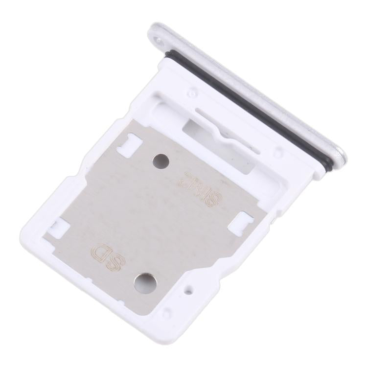 For Xiaomi Redmi Note 14 5G 10pcs Original SIM + SIM / Micro SD Card Tray (Silver) - Card Tray by buy2fix | Online Shopping UK | buy2fix