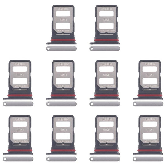 For Xiaomi Poco F7 10pcs Original SIM Card Tray + SIM Card Tray (Gold) - Card Tray by buy2fix | Online Shopping UK | buy2fix