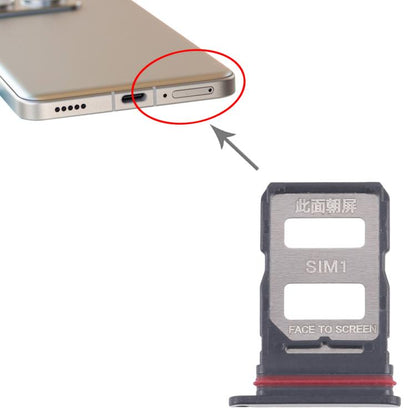 For Xiaomi Poco F7 10pcs Original SIM Card Tray + SIM Card Tray (Gold) - Card Tray by buy2fix | Online Shopping UK | buy2fix