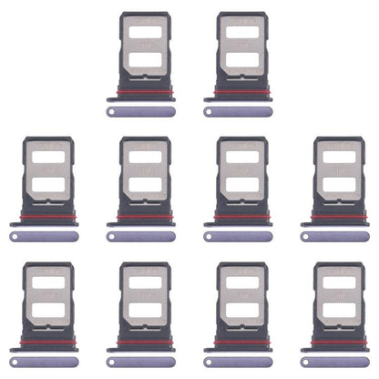 For Xiaomi Poco F7 10pcs Original SIM Card Tray + SIM Card Tray (Purple) - Card Tray by buy2fix | Online Shopping UK | buy2fix