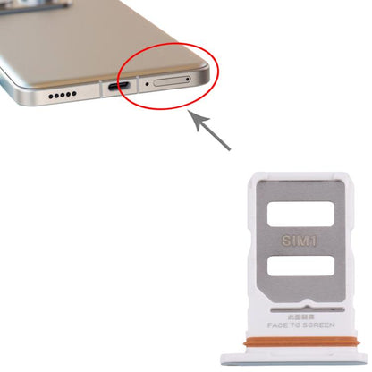 For Xiaomi Redmi Note 14 Pro+ 5G 10pcs Original SIM Card Tray + SIM Card Tray (Green) - Card Tray by buy2fix | Online Shopping UK | buy2fix