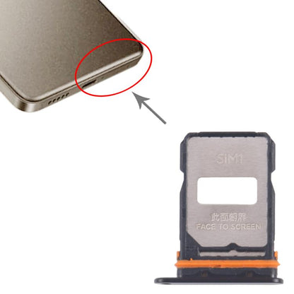For Xiaomi Redmi Turbo 4 Pro 10pcs Original SIM Card Tray + SIM Card Tray (Black) - Card Tray by buy2fix | Online Shopping UK | buy2fix