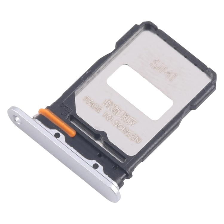 For Xiaomi Redmi Turbo 4 Pro 10pcs Original SIM Card Tray + SIM Card Tray (Silver) - Card Tray by buy2fix | Online Shopping UK | buy2fix