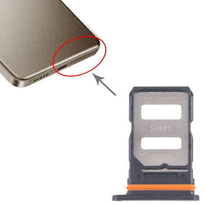For Xiaomi Redmi Turbo 4 10pcs Original SIM Card Tray + SIM Card Tray (Black) - Card Tray by buy2fix | Online Shopping UK | buy2fix