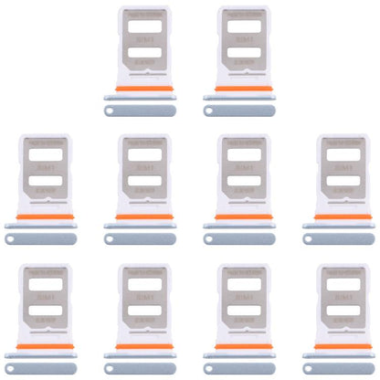 For Xiaomi Redmi Turbo 4 10pcs Original SIM Card Tray + SIM Card Tray (Blue) - Card Tray by buy2fix | Online Shopping UK | buy2fix