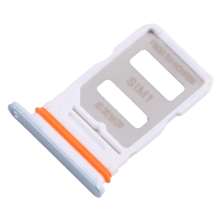 For Xiaomi Redmi Turbo 4 10pcs Original SIM Card Tray + SIM Card Tray (Blue) - Card Tray by buy2fix | Online Shopping UK | buy2fix