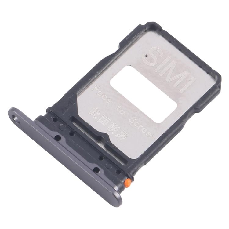 For Xiaomi Redmi K80 10pcs Original SIM Card Tray + SIM Card Tray (Black) - Card Tray by buy2fix | Online Shopping UK | buy2fix