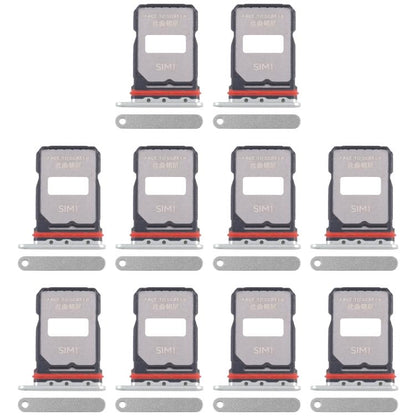 For Xiaomi Redmi K80 10pcs Original SIM Card Tray + SIM Card Tray (Green) - Card Tray by buy2fix | Online Shopping UK | buy2fix