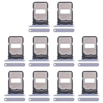 For Xiaomi Redmi K80 10pcs Original SIM Card Tray + SIM Card Tray (Blue) - Card Tray by buy2fix | Online Shopping UK | buy2fix