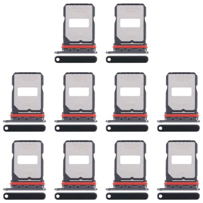 For Xiaomi Redmi K80 Pro 10pcs Original SIM Card Tray + SIM Card Tray (Jet Black) - Card Tray by buy2fix | Online Shopping UK | buy2fix