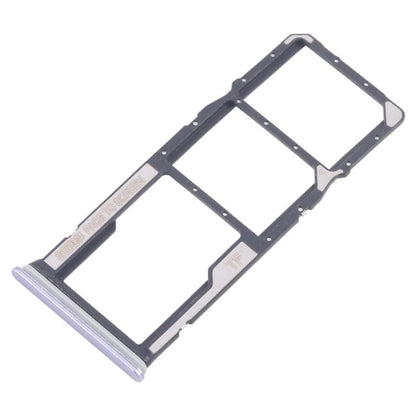 For Xiaomi Redmi 14C 4G 10pcs Original SIM Card Tray + SIM Card Tray + Micro SD Card Tray (Purple) - Card Tray by buy2fix | Online Shopping UK | buy2fix
