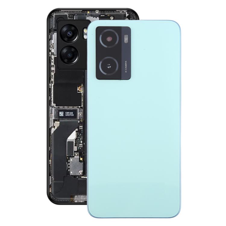 For OPPO A57 4G Original Back Cover with Camera Lens Cover(Green) - Back Cover by buy2fix | Online Shopping UK | buy2fix