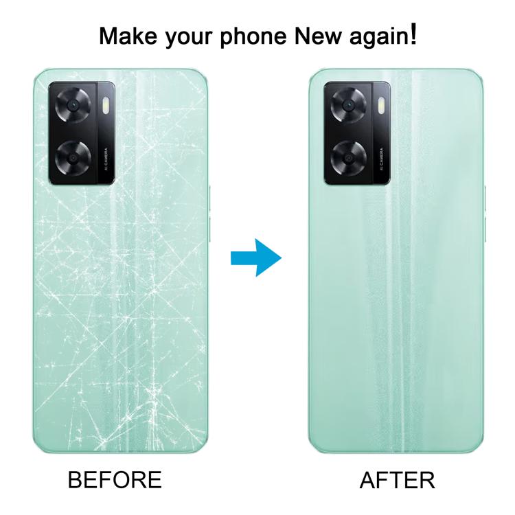 For OPPO A57 4G Original Back Cover with Camera Lens Cover(Green) - Back Cover by buy2fix | Online Shopping UK | buy2fix