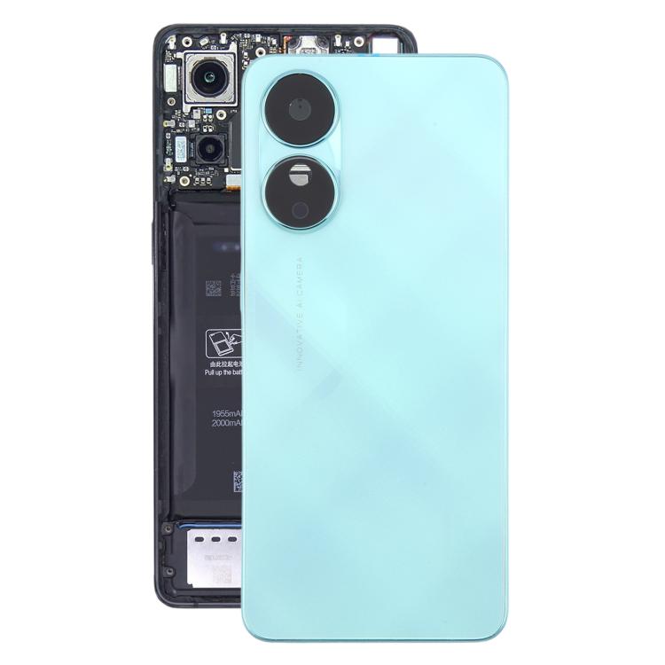 For OPPO A78 4G Original Back Cover with Camera Lens Cover(Green) - Back Cover by buy2fix | Online Shopping UK | buy2fix