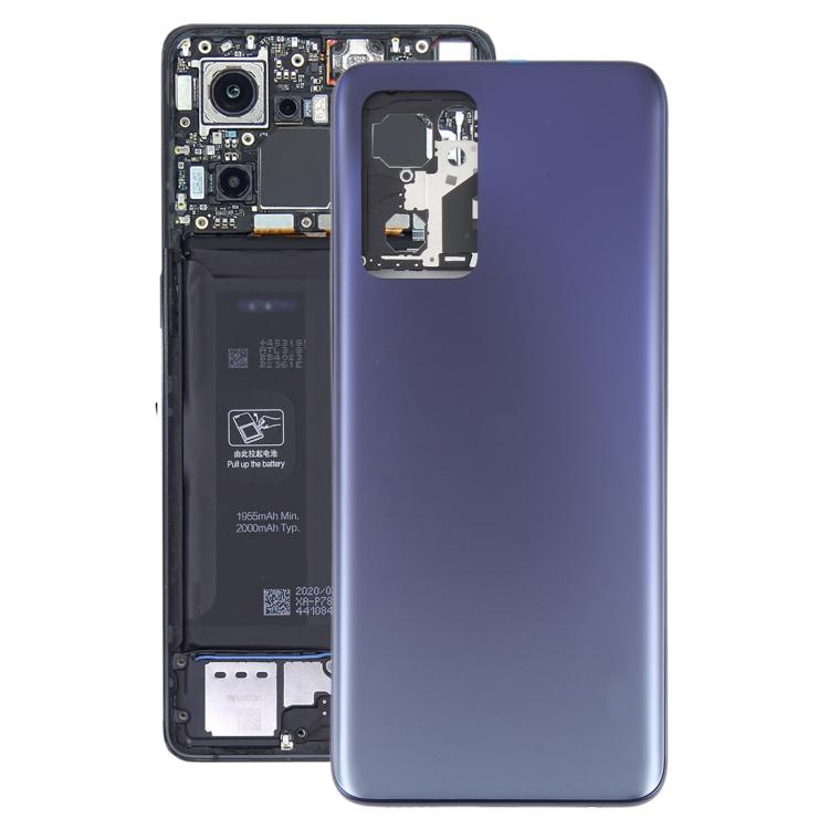 For OPPO Find X5 Lite Battery Back Cover with Middle Frame(Blue) - Back Cover by buy2fix | Online Shopping UK | buy2fix