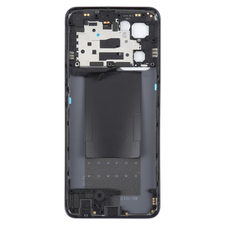For OPPO Find X5 Lite Battery Back Cover with Middle Frame(Blue) - Back Cover by buy2fix | Online Shopping UK | buy2fix
