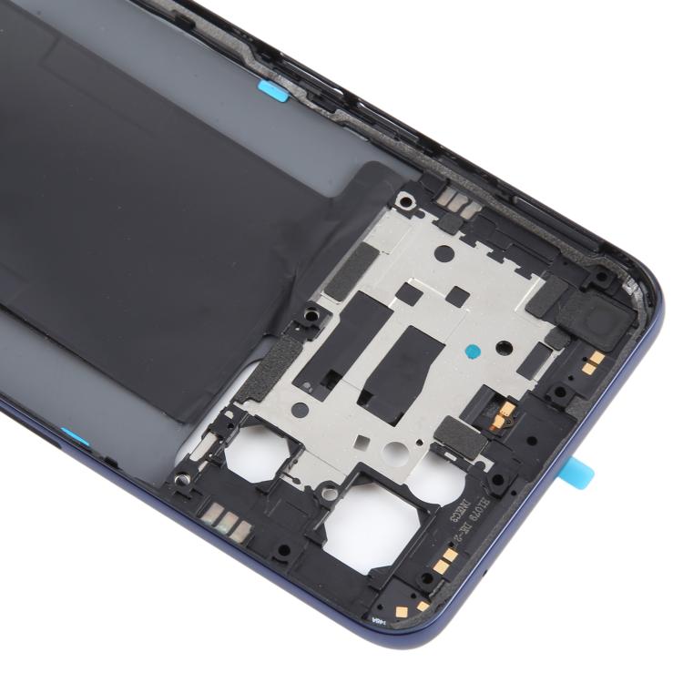 For OPPO Find X5 Lite Battery Back Cover with Middle Frame(Blue) - Back Cover by buy2fix | Online Shopping UK | buy2fix