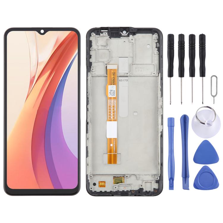 For vivo iQOO Z3 OEM LCD Screen Digitizer Full Assembly with Frame - LCD Screen by buy2fix | Online Shopping UK | buy2fix