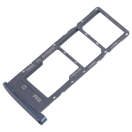 For Motorola Moto G6 10pcs Original SIM Card Tray + SIM Card Tray + Micro SD Card Tray (Black) - Card Socket by buy2fix | Online Shopping UK | buy2fix