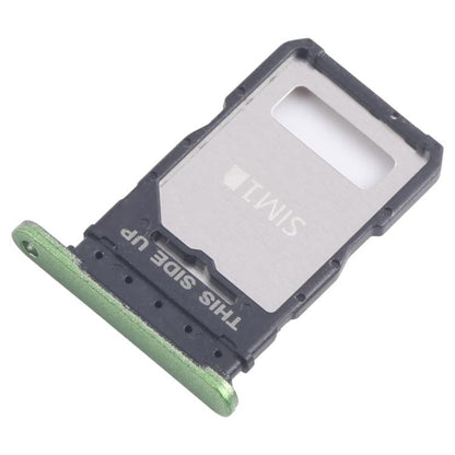 For Motorola Edge 50 Fusion 10pcs Original SIM + SIM Card Tray (Green) - Card Socket by buy2fix | Online Shopping UK | buy2fix