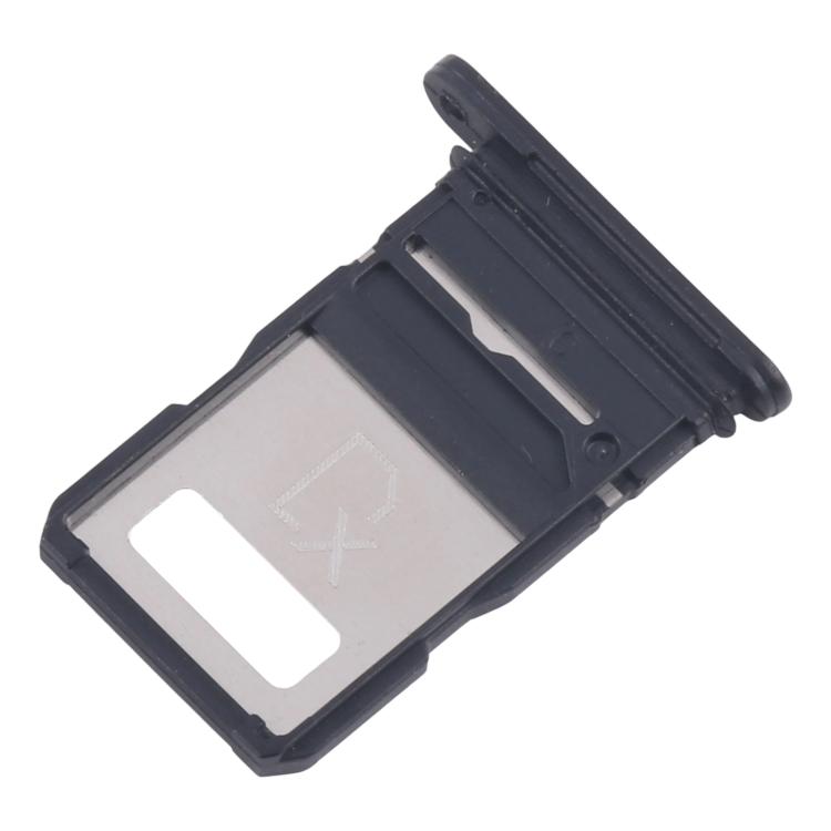 For Motorola Edge 40 Neo XT2307-1 10pcs Original SIM Card Tray (Black) - Card Socket by buy2fix | Online Shopping UK | buy2fix