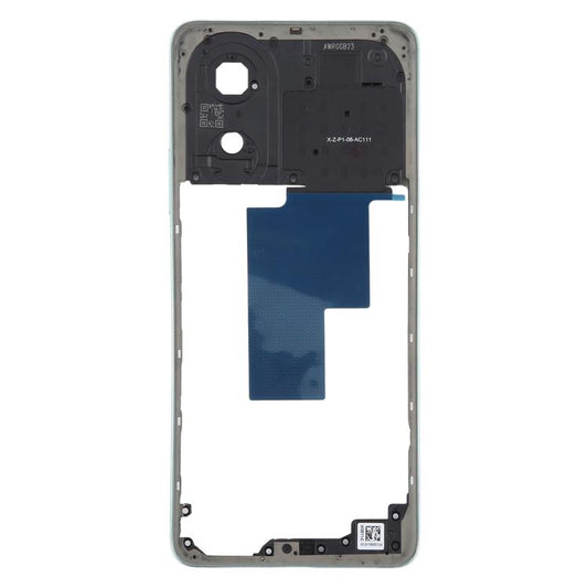 For OPPO A58 4G CPH2577 Original Middle Frame Bezel Plate (Green) - Frame Bezel Plate by buy2fix | Online Shopping UK | buy2fix