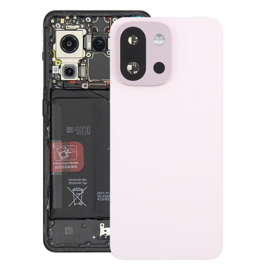 For OnePlus 13T / 13s Original Back Cover with Camera Lens Cover(Pink) - Back Cover by buy2fix | Online Shopping UK | buy2fix