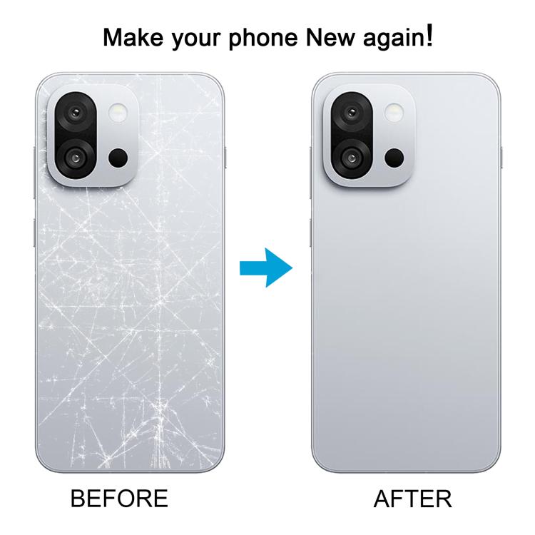 For OnePlus 13T / 13s Original Back Cover with Camera Lens Cover(Gray) - Back Cover by buy2fix | Online Shopping UK | buy2fix