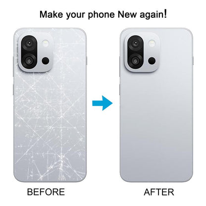 For OnePlus 13T / 13s Original Back Cover with Camera Lens Cover(Gray) - Back Cover by buy2fix | Online Shopping UK | buy2fix