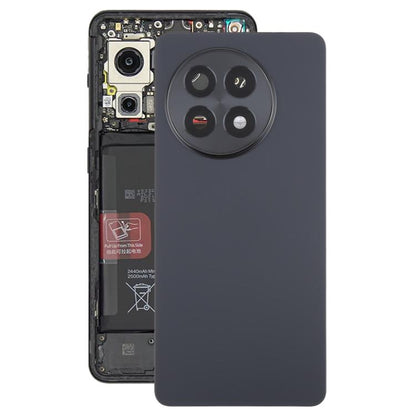 For OnePlus 13R Original Back Cover with Camera Lens Cover(Black) - Back Cover by buy2fix | Online Shopping UK | buy2fix