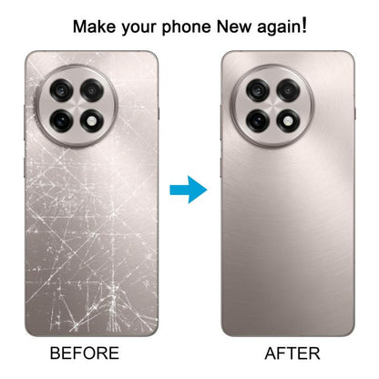 For OnePlus 13R Original Back Cover with Camera Lens Cover(Titanium) - Back Cover by buy2fix | Online Shopping UK | buy2fix