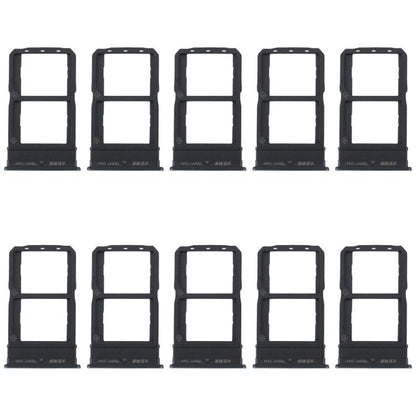 For vivo iQOO Neo5 Lite V2118A 10pcs Original SIM Card Tray + SIM Card Tray (Silver) - Card Tray by buy2fix | Online Shopping UK | buy2fix