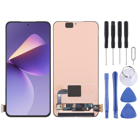 For Meizu 21 Original AMOLED Material LCD Screen with Digitizer Full Assembly(Black)