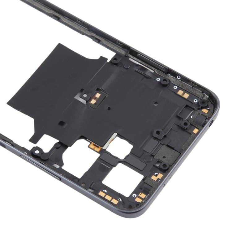 For Xiaomi Redmi Note 12 5G Original Middle Frame Bezel Plate (Black) - Frame Bezel Plate by buy2fix | Online Shopping UK | buy2fix