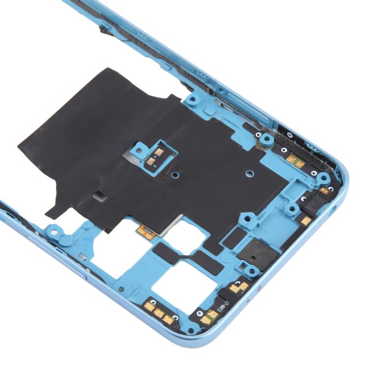 For Xiaomi Redmi Note 12 5G Original Middle Frame Bezel Plate (Blue) - Frame Bezel Plate by buy2fix | Online Shopping UK | buy2fix