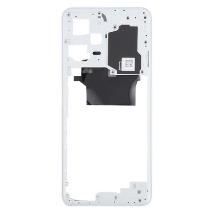 For Xiaomi Redmi Note 12 5G Original Middle Frame Bezel Plate (Silver) - Frame Bezel Plate by buy2fix | Online Shopping UK | buy2fix