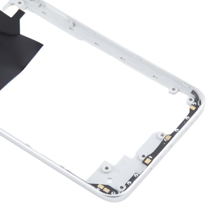 For Xiaomi Redmi Note 12 5G Original Middle Frame Bezel Plate (Silver) - Frame Bezel Plate by buy2fix | Online Shopping UK | buy2fix