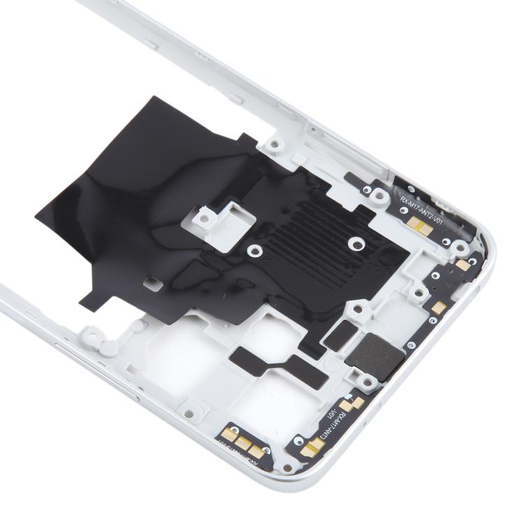 For Xiaomi Redmi Note 12 5G Original Middle Frame Bezel Plate (Silver) - Frame Bezel Plate by buy2fix | Online Shopping UK | buy2fix