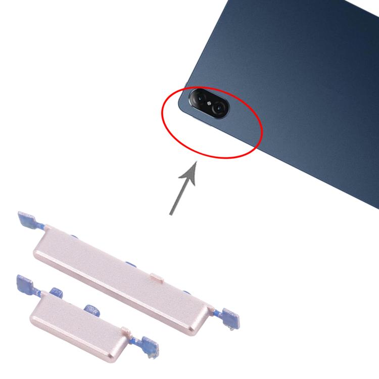 For Honor Tablet V7 Pro BRT-W09 Original Power Button and Volume Control Button (Gold) - Home key & Side Key by buy2fix | Online Shopping UK | buy2fix