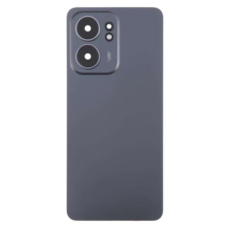 For OPPO Reno13 F Original Back Cover with Camera Lens Cover(Black) - Back Cover by buy2fix | Online Shopping UK | buy2fix
