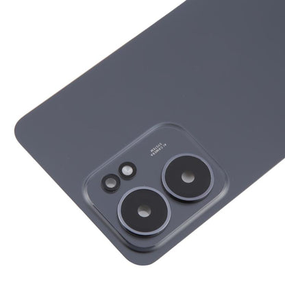 For OPPO Reno13 F Original Back Cover with Camera Lens Cover(Black) - Back Cover by buy2fix | Online Shopping UK | buy2fix