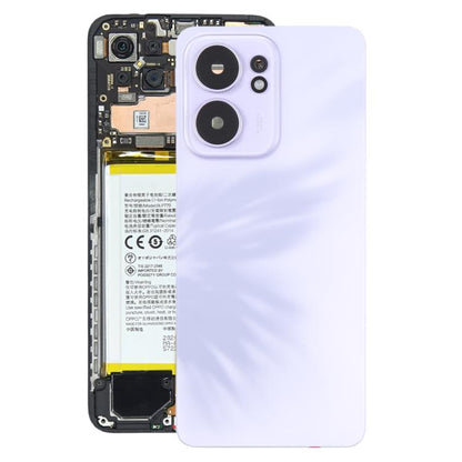 For OPPO Reno13 F Original Back Cover with Camera Lens Cover(Purple) - Back Cover by buy2fix | Online Shopping UK | buy2fix