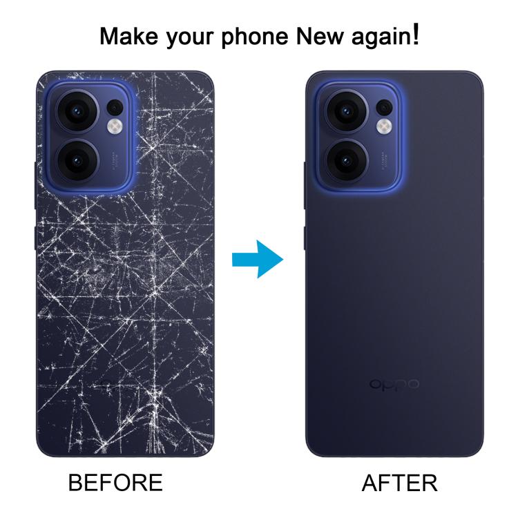 For OPPO Reno13 F Original Back Cover with Camera Lens Cover(Purple) - Back Cover by buy2fix | Online Shopping UK | buy2fix